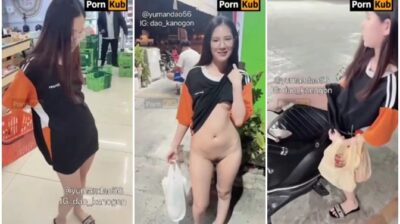 คลิปหลุด VK น้องดาวในเซเว่นที่ตามหากันโชว์หีไม่อายใคร