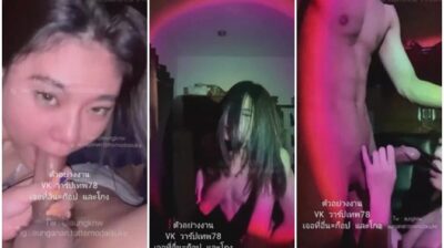 คลิปหลุดทวิตเตอร์ AUNGKNW น้องอังสาวสวยน่าตอกหีให้แตกคารูเห็นหน้าตอนอมควยตาหวานยิ้มน่ารักตอนโม๊คควย