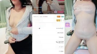 คลิปหลุดไลฟ์สดเด็ดๆ หลุดน้องหมวย หุ่นดี น่าเย็ด หีสวยมาก อยากเยจัง