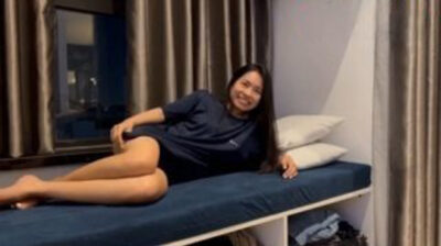 คลิปหลุดไทย เย็ดหีสาวไทย 18+ สาวไทยผิวแทนโดนผัวฝรั่งจับเย็ดหีคาเตียงริมกระจก หุ่นแซ่บตัวเล็กเย็ดมัน