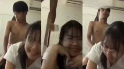 คลิปหลุดนักศึกษา หลุดคลิปเย็ด สาวไทย หน้าตาดี ลีลาเด็ดสุดๆ น้องแว่น