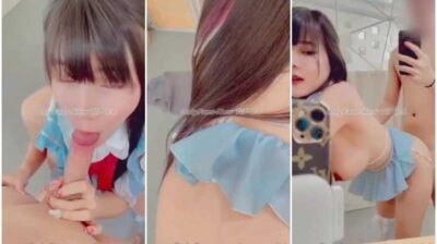 โอนลี่แฟนน้องแตงโม วัยรุ่นไทยหน้าหมวยดูดควยพี่ชายแท้ ๆ ทำหน้าอ้อนพี่ก็ใจอ่อน ดูดควยอย่างเสียว แล้วโดนพี่ชายจับกระแทกหีจนน้ำเงี่ยนควยไหล