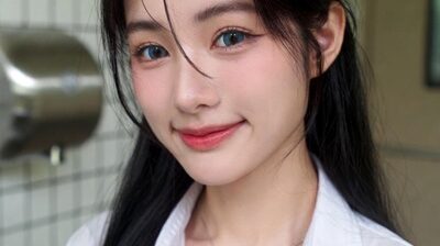 คลิปหลุดนักเรียนสาวผิวขาวตัวเล็ก นมกลมเด้ง หีชมพูฟิตตอดรัด แอบเย็ดกับรุ่นพี่ในห้องน้ำโรงเรียนตอนพักเที่ยง